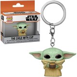 CHAVEIRO FUNKO POCKET POP KEYCHAIN STAR WARS - THE CHILD WITH CUP