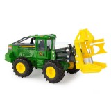 TRATOR ERTL PRESTIGE COLLECTION - JOHN DEERE WHEELED FELLER BUNCHER 843L-II - ESCALA 1/50