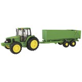 TRATOR TOMY BIG FARM - JOHN DEERE 6930 WITH WAGON - ESCALA 1/16