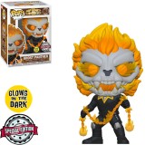 FUNKO POP MARVEL INFINITY WARPS EXCLUSIVE - GHOST PANTHER 863 (GLOWS IN THE DARK)