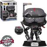 FUNKO POP STAR WARS THE BAD BATCH EXCLUSIVE - CROSSHAIR WITH PIN 444