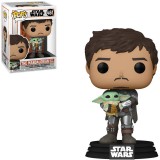 FUNKO POP STAR WARS THE MANDALORIAN - THE MANDALORIAN WITH GROGU 461