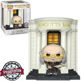 FUNKO POP HARRY POTTER EXCLUSIVE DELUXE - GRINGOTTS' HEAD GOBLIN WITH GRINGOTTS' BANK 138