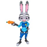 MINIATURA DE MONTAR LOZ - ZOOTOPIA JUDY 9030