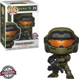 FUNKO POP HALO EXCLUSIVE - SPARTAN GRENADIER WITH HMG 23