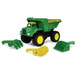 TRATOR ERTL TOMY - JOHN DEERE BIG SCOOP DUMP TRUCK WITH SAND TOOLS (46510V1)