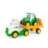 TRATOR ERTL TOMY - JOHN DEERE FARMIN' FRIENDS HAULING SET