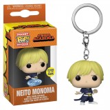 CHAVEIRO FUNKO POP POCKET KEYCHAIN MY HERO ACADEMIA EXCLUSIVE - NEITO MONOMA (GLOWS IN THE DARK)