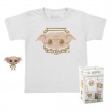 FUNKO POCKET POP! + CAMISETA MD KIDS TEE: DOBBY - HARRY POTTER 63508