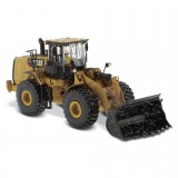 TRATOR DIECAST MASTERS - CAT 966M WEATHERED WHEEL LOADER - ESCALA 1/50 (85703)