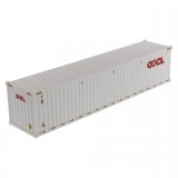 CONTAINER DIECAST MASTERS - DRY GOODS SEA CONTAINER OOCL BRANCO - ESCALA 1/50 (91027B)
