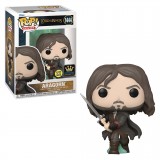 FUNKO POP MOVIES THE LORD OF THE RINGS EXCLUSIVE - ARAGORN 1444 (GLOWS IN THE DARK)