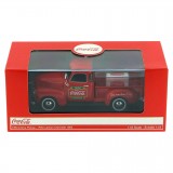 CARRO COCA COLA CHEVY PICKUP COM METAL COOLER 1953 ESCALA 1/43