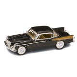 CARRO LUCKY STUDERBAKER GOLDEN HAWK 1958 ESCALA 1/43 - PRETO