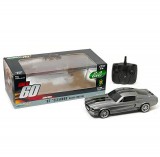 CARRO GREENLIGHT FORD MUSTANG ELEANOR - REMOTE CONTROL -  60SC 1967 ESCALA 1/18 - CINZA