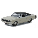 CARRO GREENLIGHT DODGE CHARGER RT ESCALA 1/64 - BEGE