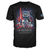 CAMISETA FUNKO POP TEES STAR WARS FORCE AWAKENS - TAMANHO GG