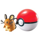 BONECO TOMY POKEMON  DEDENNE + POKE BALL T18871