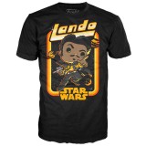 CAMISETA FUNKO POP TEES STAR WARS: LANDO IN SPACE - TAMANHO GG