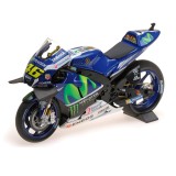 MOTO MINICHAMPS YAMAHA YZR-M1 MOVISTAR V.ROSSI - 2016 - ESCALA 1/12 -  AZUL