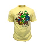 CAMISETA BWD-78025 SUPER MARIO BEIGE - TAMANHO M