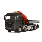 CAMINHAO WSI MAN TGX XLX 8X4 PALFINGER 7400.2 04-1184 ESCALA 1/50