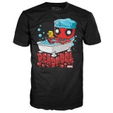 CAMISETA FUNKO POP TEES MARVEL: DEADPOOL BUBBLE BATH - TAMANHO P