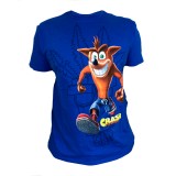 CAMISETA CRASH LOGO AZUL **PEQUENA**