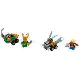 LEGO MARVEL SUPER HEROES - MYGHT MICROS THOR X LOKI 76091