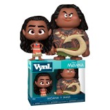 BONECO FUNKO VYNL DISNEY MOANA + MAUI  2PACK