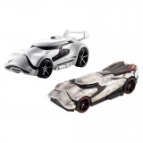CARRO HOT WHEELS KIT 2IN1 STAR WARS STORMTROOPER VS CAPTAIN PHASMA 