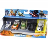 CARRO HOT WHEELS - KIT 5 IN 1 - STAR WARS