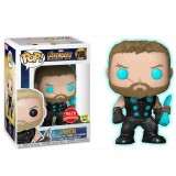 FUNKO POP MARVEL AVENGERS INFINITY WAR EXCLUSIVE ASIA - THOR  286 GLOWS IN THE DARK