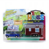 CARRO JOHNNY LIGHTNING TINY HOUSES - DODGE RAM 1500 w/ TINY HOUSE JLTH002 - ANO 1996 - ESCALA 1/64