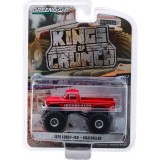 CARRO GREENLIGHT KINGS OF CRUNCH - FORD F-350 HIGH ROLLER 49030-D - ANO 1972 - ESCALA 1/64