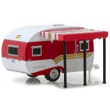 TRAILER GREENLIGHT HITCHED HOMES - CATOLAC DEVILLE 34060-A - ANO 1959 - ESCALA 1/64
