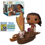 FUNKO POP DISNEY RIDES EXCLUSIVE SDCC 2019 - MOANA AND PUA ON BOAT 62 