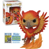 FUNKO POP HARRY POTTER EXCLUSIVE SDCC 2019 - FAWKES 84 FLOCKED