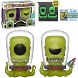 FUNKO POP THE SIMPSONS SDCC EXCLUSIVE - KANG AND KODOS 2PACK GLOWS IN THE DARK
