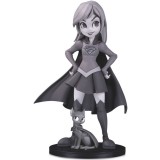 ESTTUA DC COLLECTIBLES DC ARTISTS ALLEY - SUPERGIRL BY CHRISSIE ZULLO BLACK AND WHITE VARIANT 35948