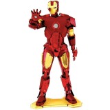 MINIATURA DE MONTAR METAL EARTH - MARVEL AVENGERS - IRON MAN MMS322