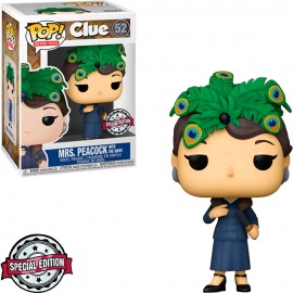 FUNKO POP CLUE EXCLUSIVE - MRS. PEACOCK WITH THE KNIFE 52