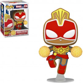 FUNKO POP MARVEL HOLIDAY - GINGERBREAD CAPTAIN MARVEL 936