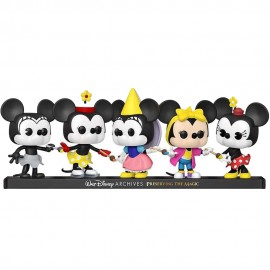 FUNKO POP DISNEY ARCHIVES 50TH ANNIVERSARY - MINNIE MOUSE (5 PACK)