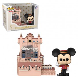 FUNKO POP TOWN DISNEY WALT DISNEY WORLD 50TH ANNIVERSARY - HOLLYWOOD TOWER HOTEL AND MICKEY MOUSE