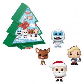 FUNKO POCKET POP RUDOLPH THE RED-NOSED REINDEER 4-PACK (73924)