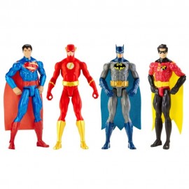 BONECO MATTEL - DC COMICS BATMAN,ROBIN,SUPERMAN,THE FLASH CKK36