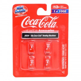 GELADEIRAS MINI METALS COKE - 60'S VENDING MACHINE COCA COLA 20229 - ESCALA 1/87