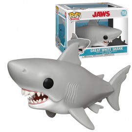 FUNKO POP MOVIES JAWS - SUPER SIZE 6" GREAT WHITE SHARK 758