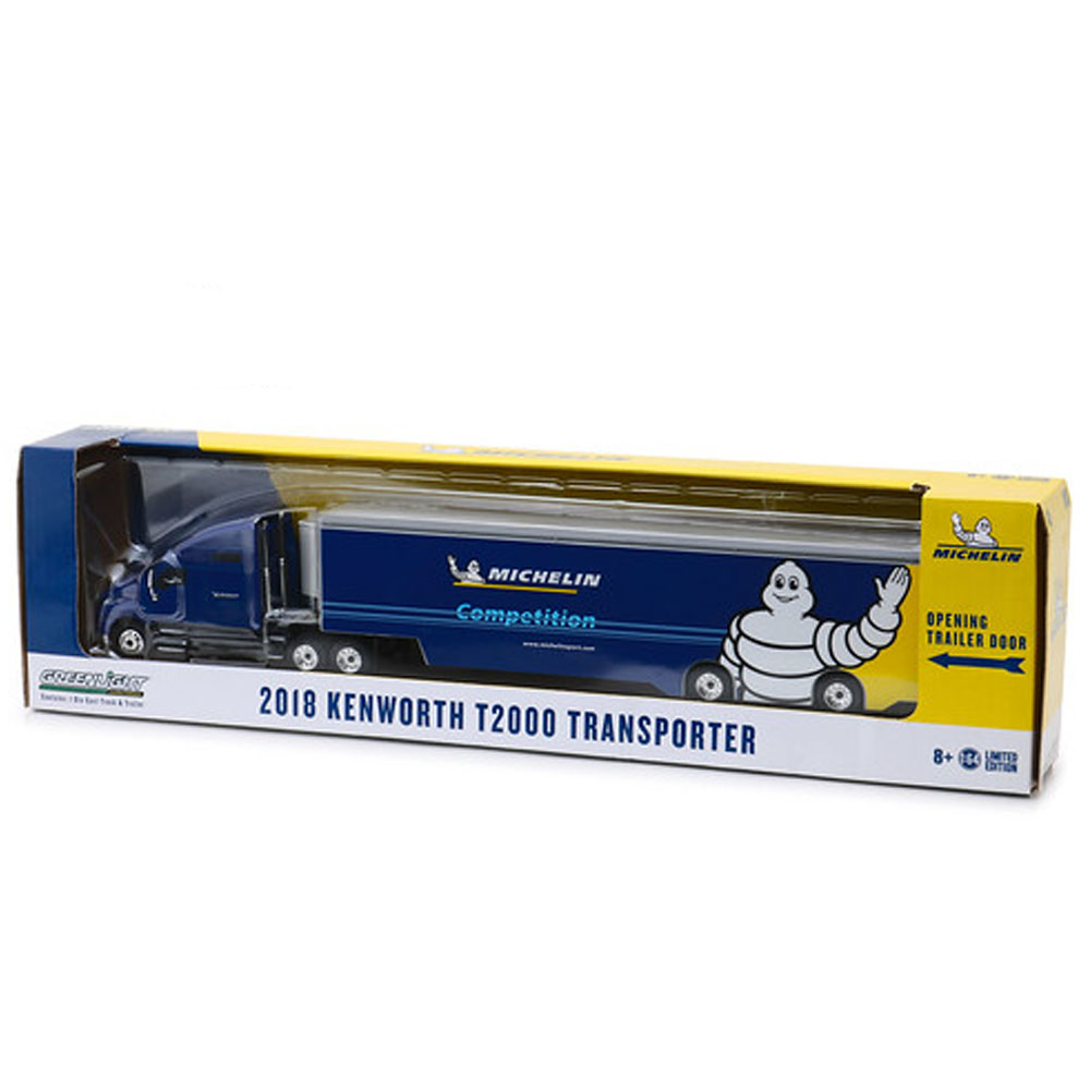 素晴らしい Caminhão 2018 Transporter T2000 Kenworth - Greenlight 商用車、公用車